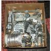 Image 1 : BOX OF METAL FRAMING ITEMS