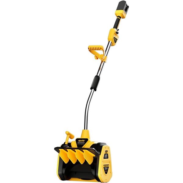 NEW MELLIF 40V 13.2 INCH CORDLESS SNOW SHOVEL