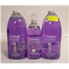 Image 1 : NEW 3 BOTTLES METHOD LAVENDERS 4L & SPRAY 828ML