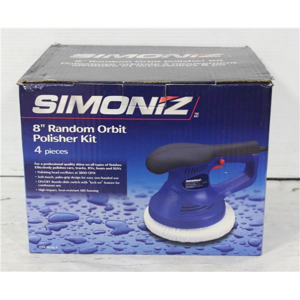 8IN ORBIT POLISHER KIT W BOX