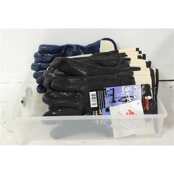 LOT OF NEW 3M SAFETY GLOVES L