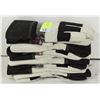 Image 1 : 6 NEW PAIR OF WINTER LINED WORK GLOVES