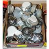 Image 1 : TRAY OF ASSORTED CASTERS