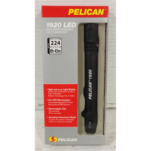 NEW PELICAN 1920 HIGH PERFORMANCE LED FLASHLIGHT