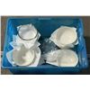 Image 1 : 6X STONEWARE BOWLS & 3X GLASS BOWLS,