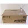 Image 1 : NEW CASE WITH 12 X 3 OZ ARCOROC FULLY TEMPERED-
