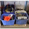 Image 1 : PALLET OF MISC. GARAGE TOOLS AND ACCESSORIES