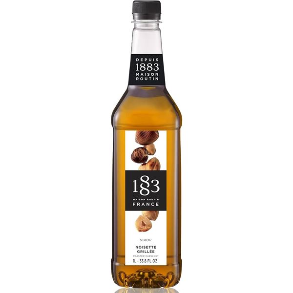 NEW 1000ML 1883 ROASTED HAZELNUT GLASS BOTTLE