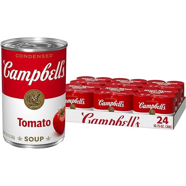 NEW 12 X 284ML TOMATO RICE CAMPBELL SOUP