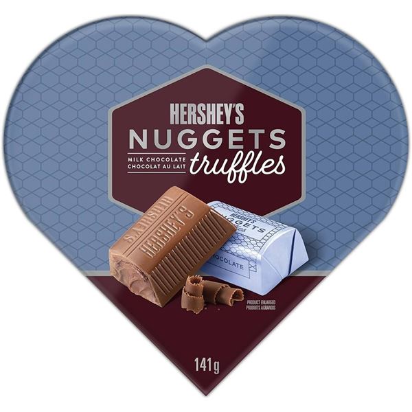 NEW 141G HERSHEYS NUGGETS TRUFFLES MILK CHOCOLATE