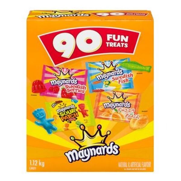 NEW 1.12KG MAYNARDS 90 FUN TREATS VARIETY BOX