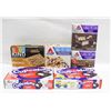 Image 1 : BOX OF SCHOOL LUNCH SNACKS AND HOME DESSERTS OR