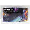 Image 1 : BRAND NEW SONIC 100 MED MEDICAL EXAMINATION GLOVES