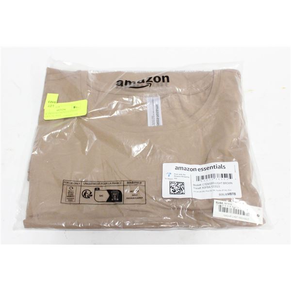 NEW AMAZON ESSENTIALS LIGHT BROWN 3XL PLUS