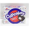 Image 1 : 12 HOSTESS CUPCAKES - CHOCOLATE FLAVOUR 480G PER