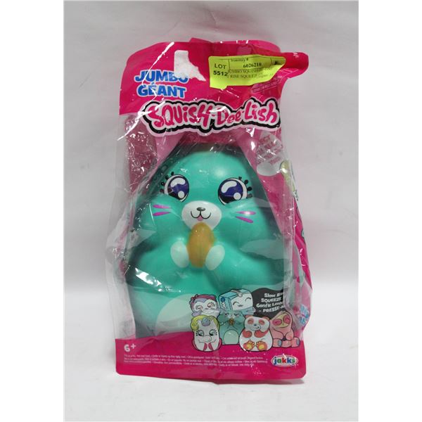NEW JUMBO SQUISH-DEE-LISH SLOW RISE SQUEEZE TOY
