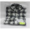 Image 1 : NEW AMAZON ESSENTIALS BLACK PLAID POLAR FLEECE