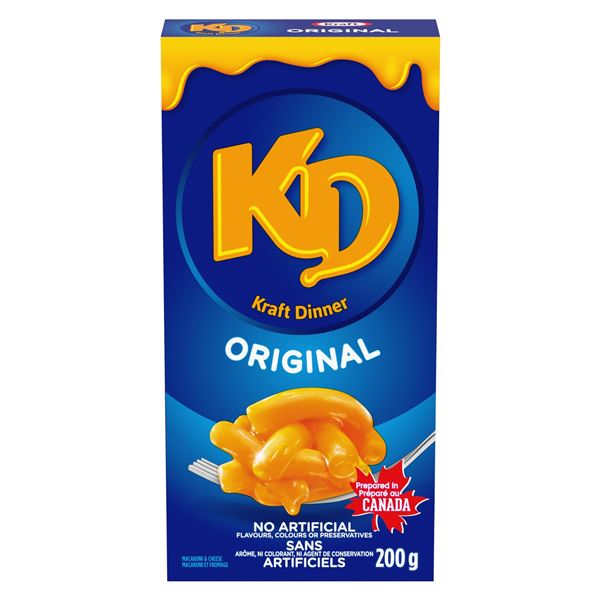 NEW 5 PACK OF KD ORIGINAL MACARONI & CHEESE