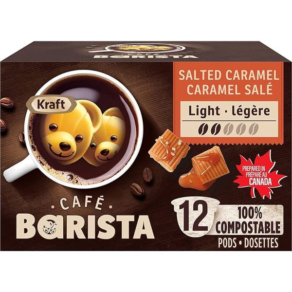 NEW 12 PACK OF KRAFT BARISTA KEURIG COFFEE PODS
