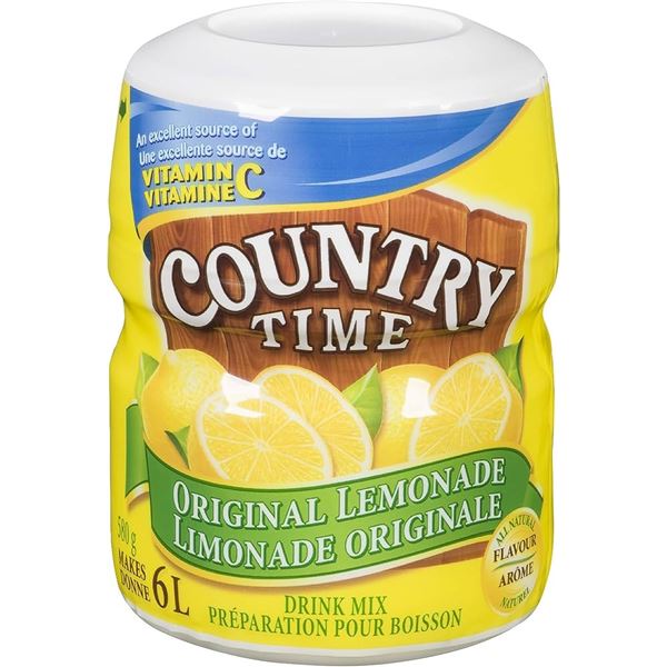 NEW COUNTRY TIME ORIGINAL LEMONADE DRINK MIX