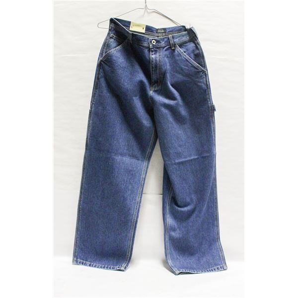 NEW BASS DENIM 100% COTTON WORK JEANS W36 L32