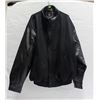 Image 1 : NEW B&W COLLECTION 50% BLACK LEATHER JACKET 3XL