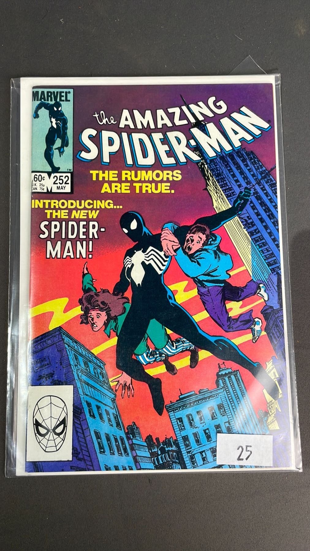 Com 252 Book MARVEL THE AMAZING SPIDER-MAN #252 COMIC BOOK - Able Auctions