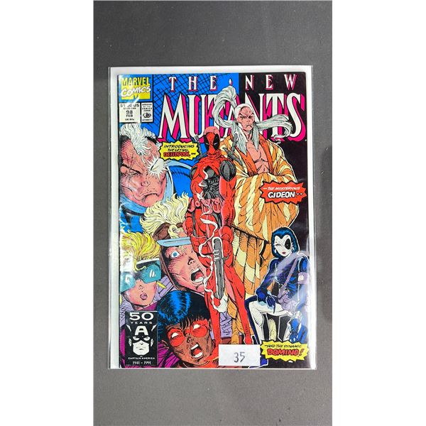 MARVEL THE NEW MUTANTS #98 COMIC BOOK