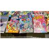 Image 21 : BOX OF ASSORTED DC COMIC BOOKS INCLUDING; SUPERGIRL, ALL-STAR SQUADRON, THE FLASH & MORE