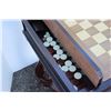 Image 6 : *** Baroque European Style Game Playing Table w/Removable Top - Chess, Checkers 