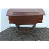 Image 9 : *** Antique Windsor Pedal Sewing Machine Cabinet - Some Wear - 35" Wide x 20" Deep x 31" Tall