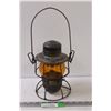 Image 1 : CNR Railway Amber Lantern - 15" x 8"