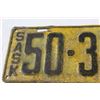 Image 2 : Saskatchewan License Plate - 1923
