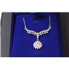 Image 2 : ^ 0.5 CT Diamond & Sterling Silver Pendant Necklace - GRA Certified Round Brilliant Cut Moissanite S