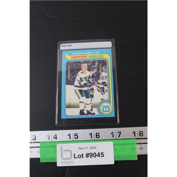 Gordie Howie 1979-80 OPC Hockey Card