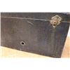 Image 7 : * Metal Car Trunk - 1920's Style - 34"x 11" x 21" - Some Wear