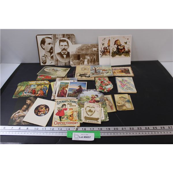 Assorted Vintage Cards & Postcards - Religious