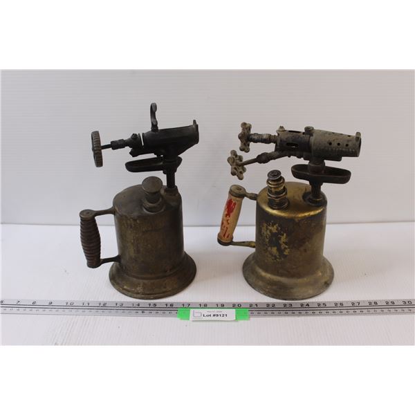 (2) Clayton & Lambert, Turner Vintage Welding Torches