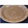 Image 3 : (2) Fire King Peach Lustre Serving Plates - 11" Diameter