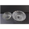 Image 3 : (2) Vintage Hoosier Clear Glass Bowl Set - 8" & 6"