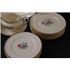 Image 5 : Sovereign Potters Earthenware Dining Plate Set & Gravy Boat Set: (8) Dinner Plates & (8) Salad Plate