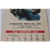 Image 2 : Livingston, Montana 1930's Calendar - Vintage