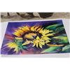 Image 3 : Buffalo Print - 21" x 15" & Sunflower Print - 13.5" x 11"