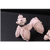 Image 2 : (3) Lefton Pink Spaghetti Poodle Figurines - 4" & 2"