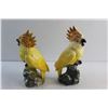 Image 4 : (2) Porcelain Cockatoo Decorations