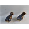 Image 2 : (2) Porcelain Decorative Birds