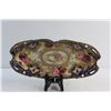 Image 2 : Decorative Porcelain Hand Painted Nippon/China Serving Tray with a Stand