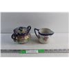 Image 1 : Decorative Porcelain Hand Painted Nippon/China Cream & Sugar Set