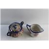 Image 2 : Decorative Porcelain Hand Painted Nippon/China Cream & Sugar Set