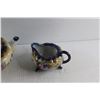 Image 3 : Decorative Porcelain Hand Painted Nippon/China Tea Pot & Creamer Set